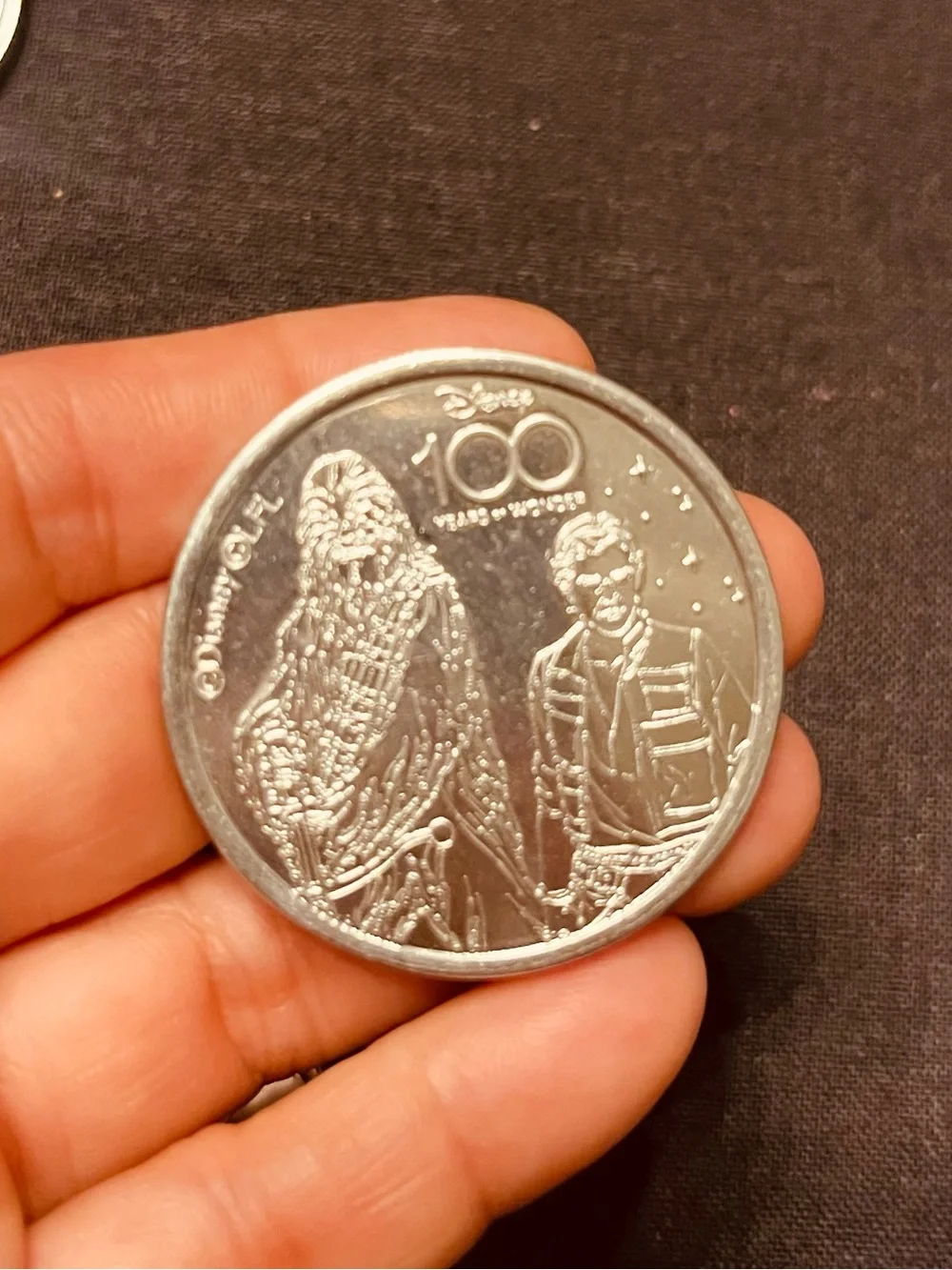 Disneyland 100 Years of Wonder Star Wars Set of 4 Medallions, New (SW-17)